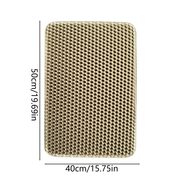 Tapis de litière pour chat