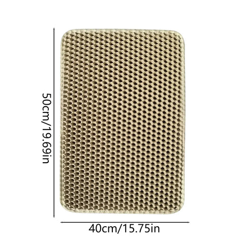 Tapis de litière pour chat