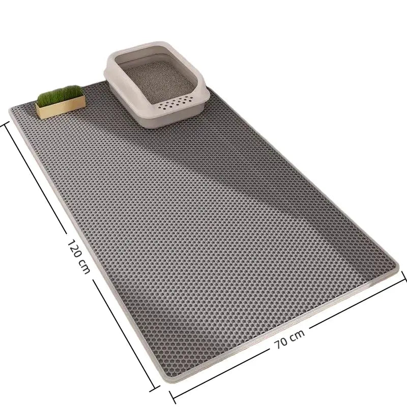 Tapis de litière pour chat