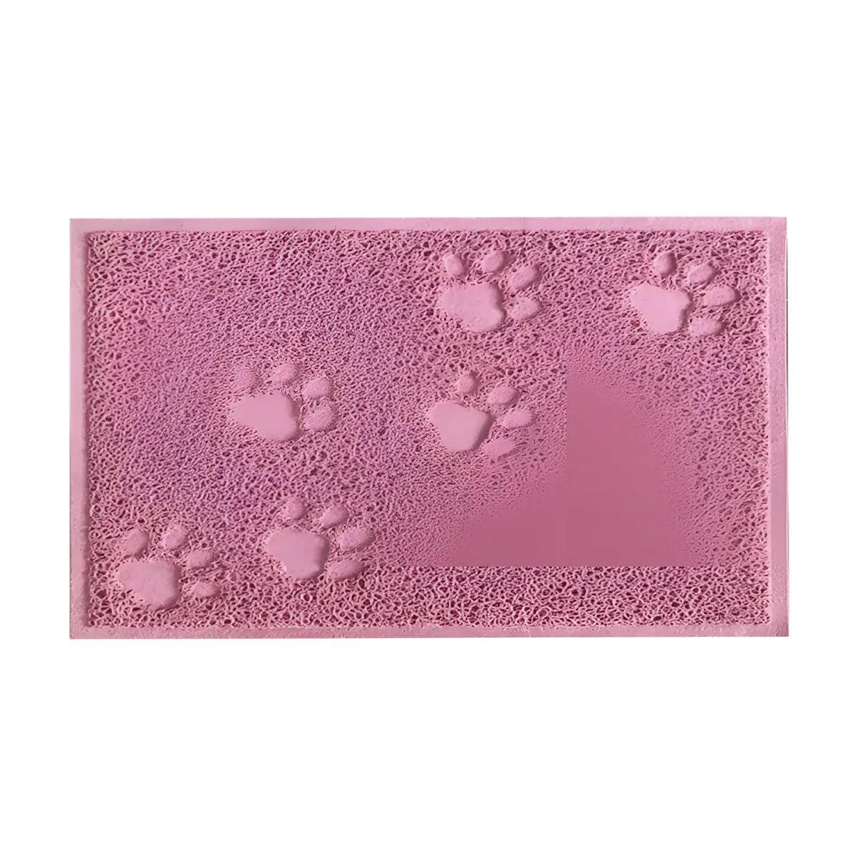 Pet Cat Litter Mat Portable Soft Paws Printed Pad Waterproof Non Slip Pad for House Floor Car Cleaning Supplies PVC