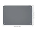 Tapis de toilette en silicone pour chien - 92x64cm