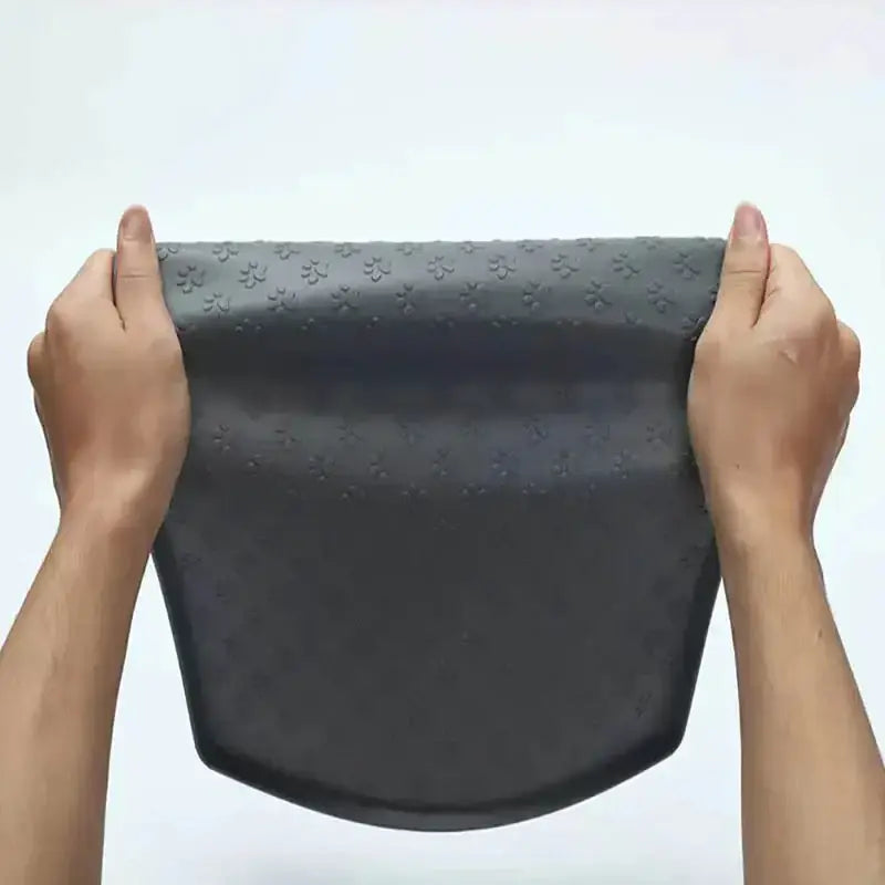 Tapis en silicone pour chien pour boire et manger