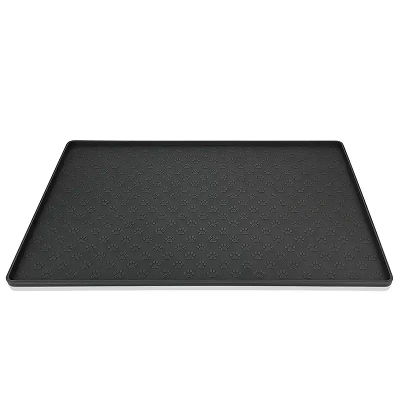Tapis mangeoires pour animaux - black / 46X30CM