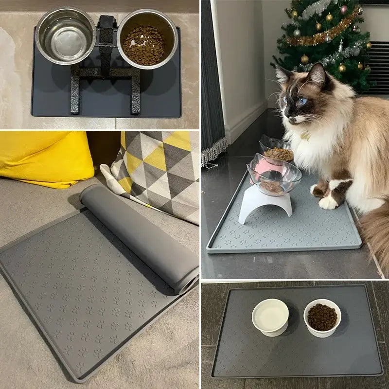 Tapis mangeoires pour animaux