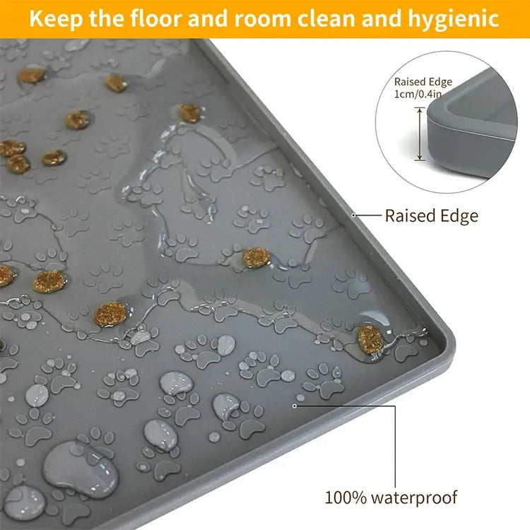Tapis mangeoires pour animaux