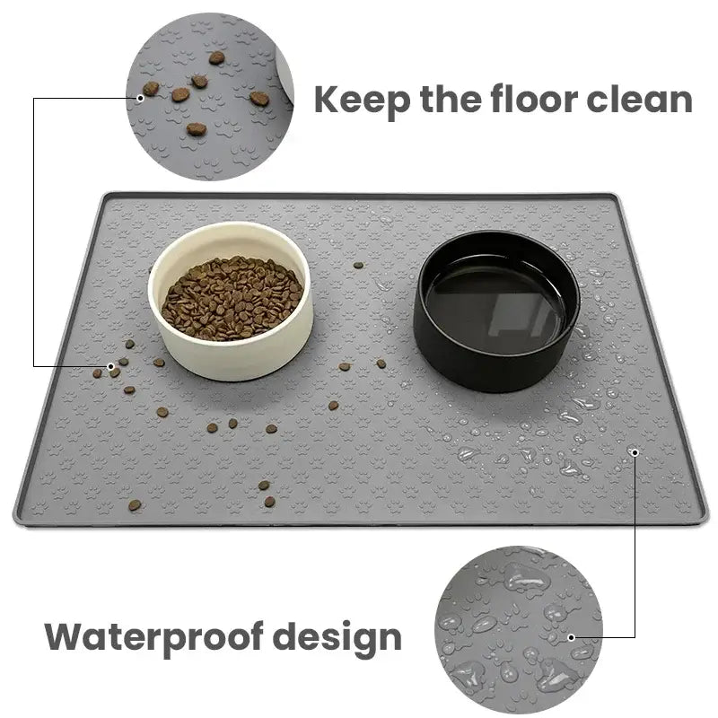 Tapis mangeoires pour animaux