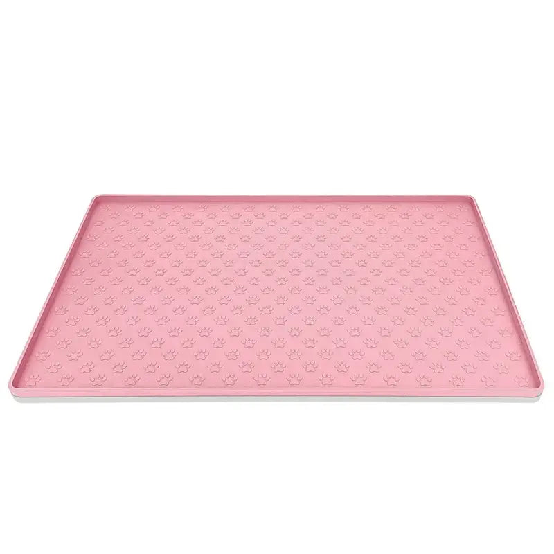 Tapis mangeoires pour animaux - Yellow / 46X30CM