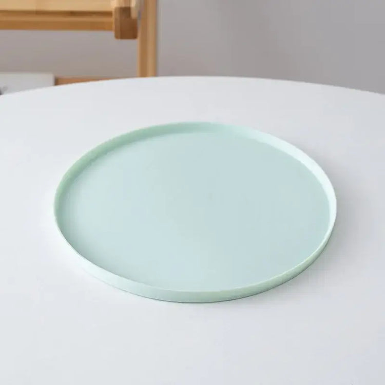 Tapis Repas chein et Cat Étanche Antidérapant - green