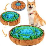 Tapis Snuffle Chien interactif - Blue and Green