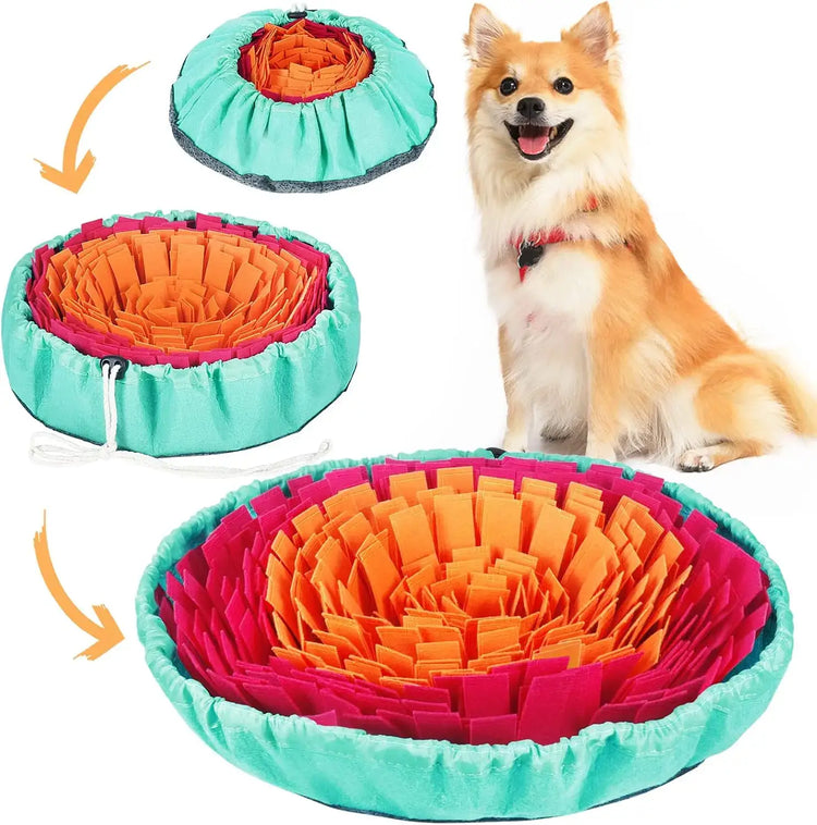 Tapis Snuffle Chien interactif - Green pack