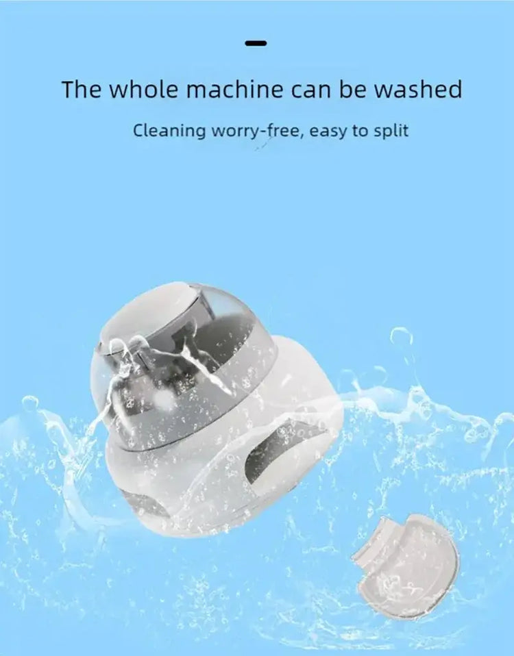 Three bowls of pet food dispenser automatic press feeder slow food dispenser fun pet food utensils - Three bowl feeders