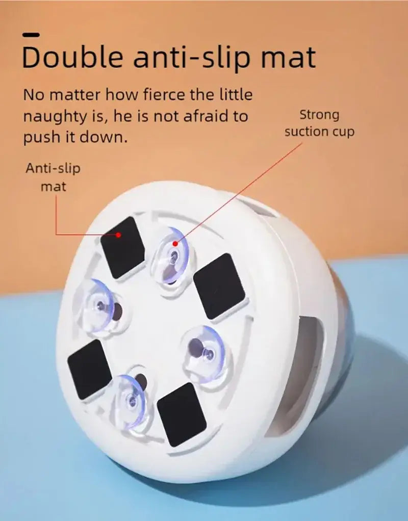 Three bowls of pet food dispenser automatic press feeder slow food dispenser fun pet food utensils - Three bowl feeders