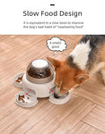 Three bowls of pet food dispenser automatic press feeder slow food dispenser fun pet food utensils - Three bowl feeders