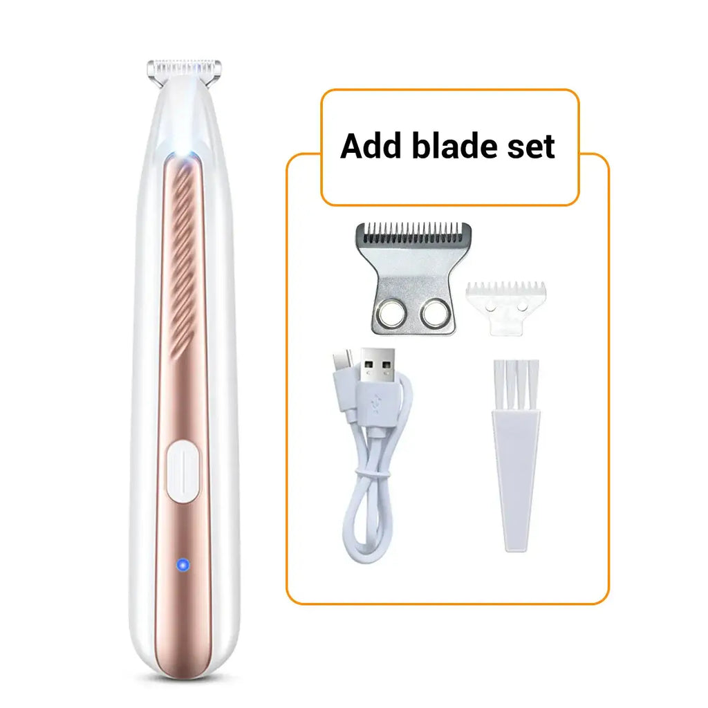 Tondeuse pattes animaux LED - Add blade set / China Mainland