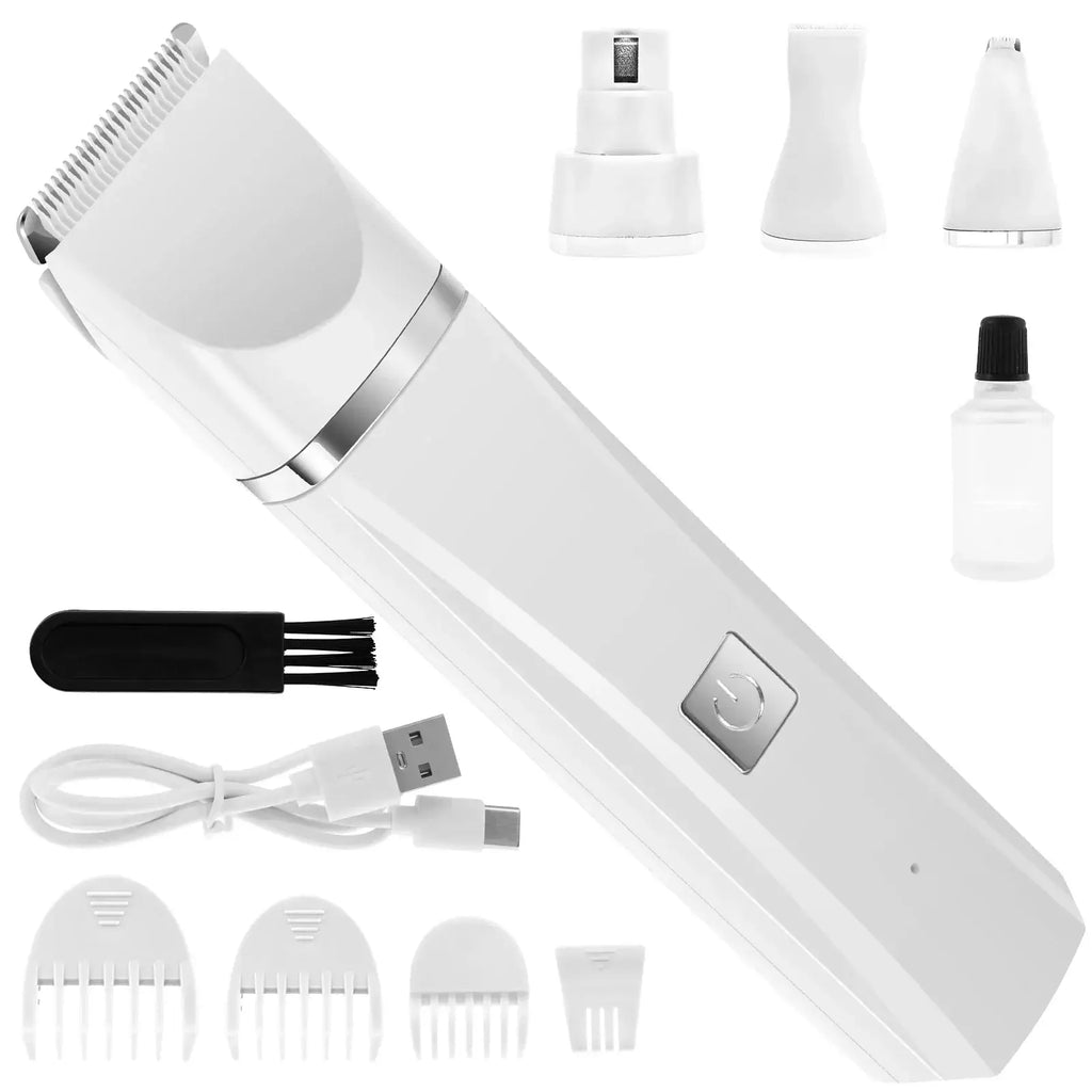Tondeuse professionnelle pour chiens - White