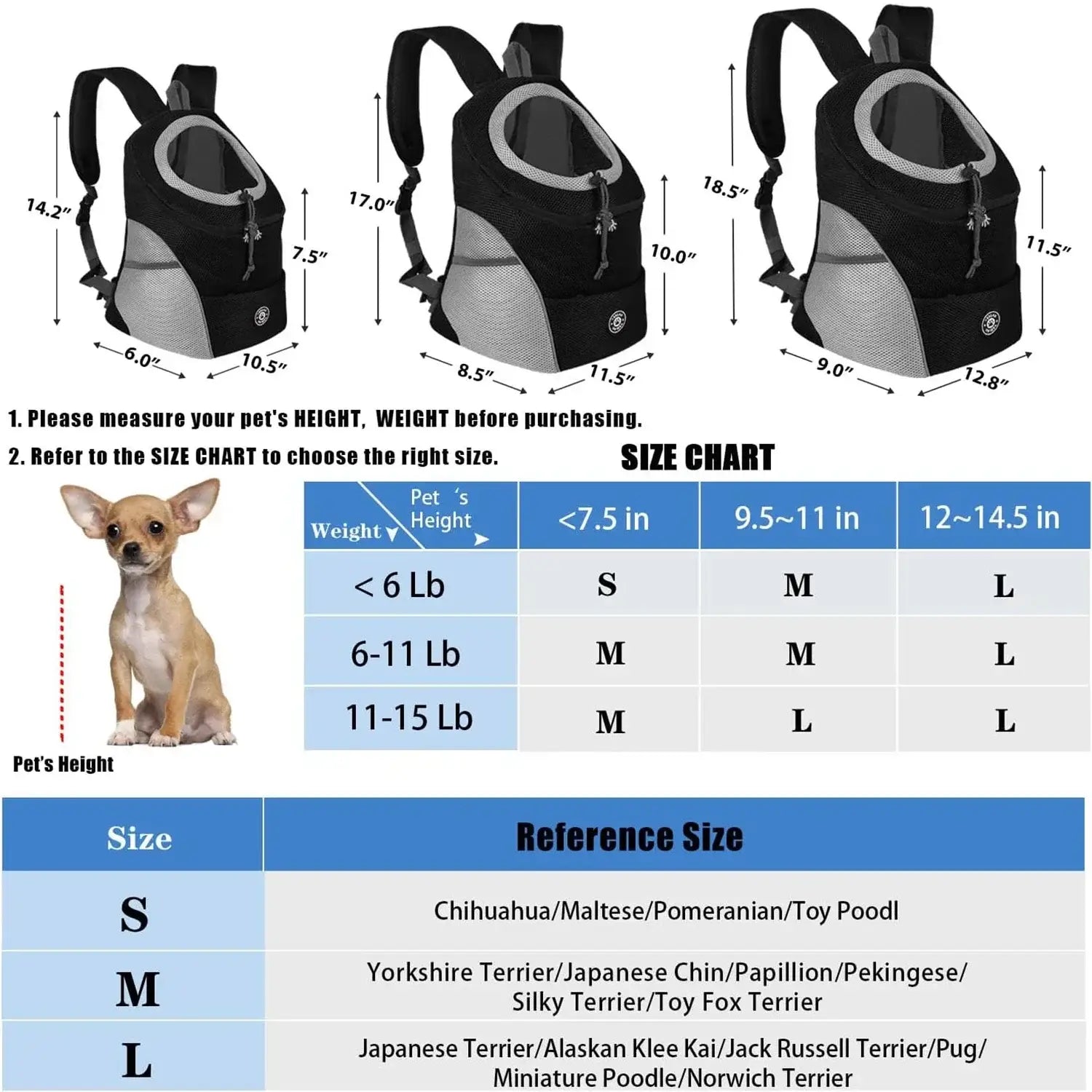 Transporteur extérieur pour chien