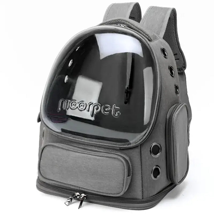 Transporteur pliable transparent pour animaux - GRAY / XXL