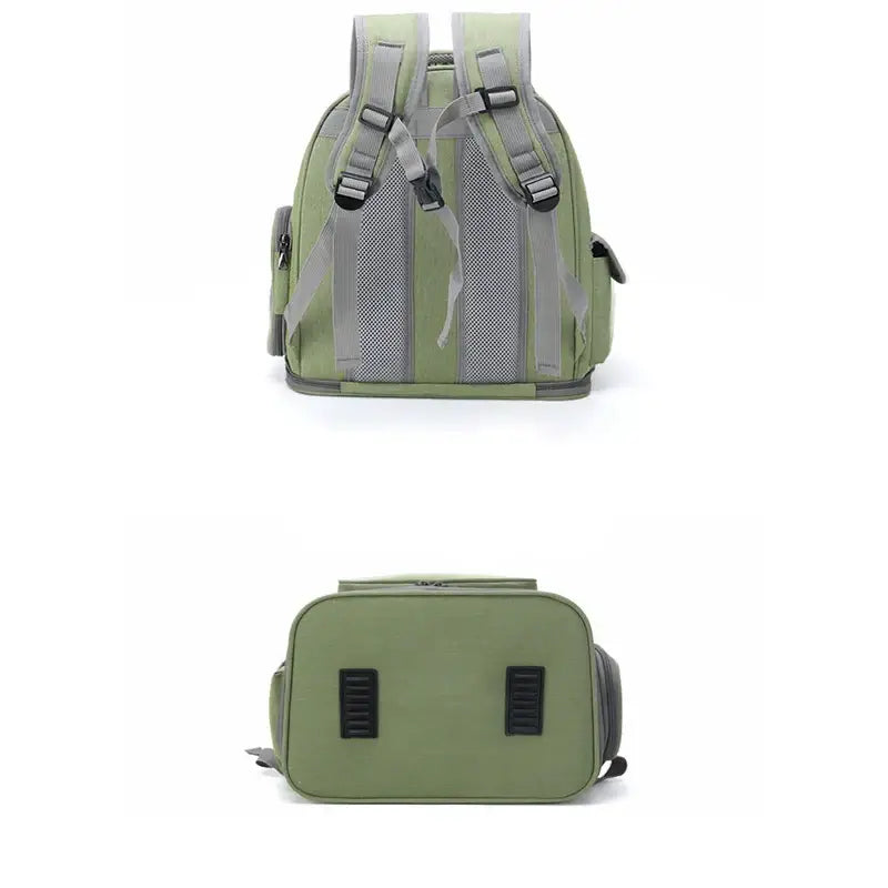 Transporteur pliable transparent pour animaux