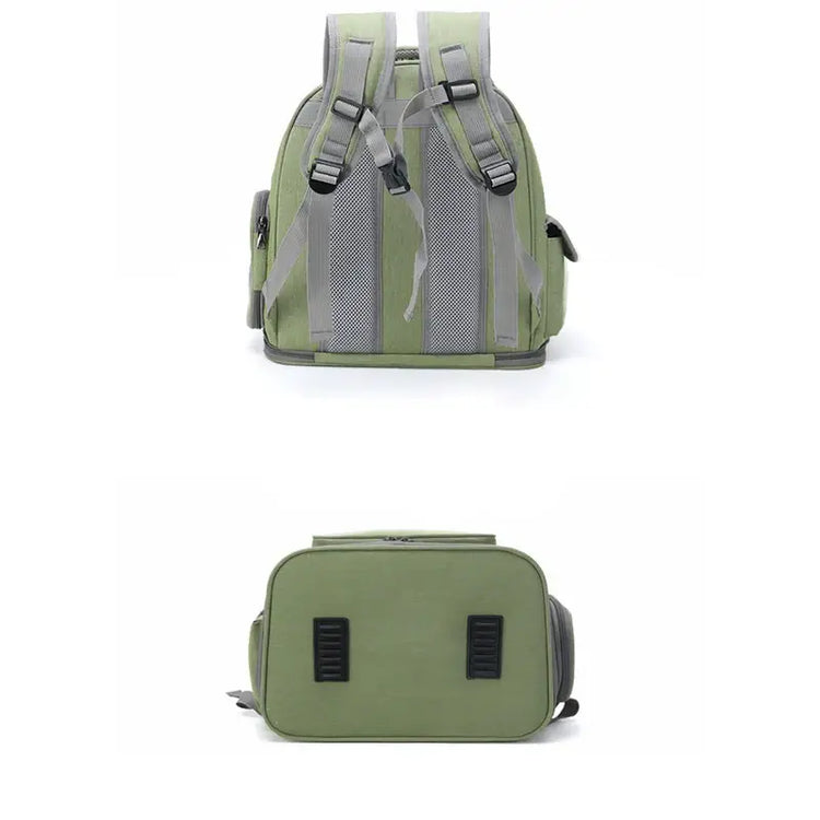 Transporteur pliable transparent pour animaux