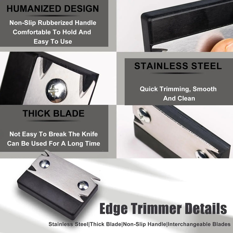 Trimmer Wood Chamfering Fillet Scraper Board Deburring Tool Trimming knife Woodworking Edge Corner Planer Specialty