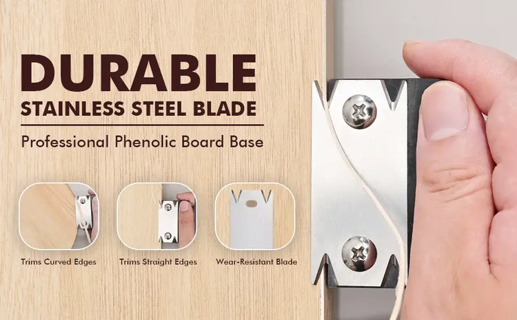 Trimmer Wood Chamfering Fillet Scraper Board Deburring Tool Trimming knife Woodworking Edge Corner Planer Specialty