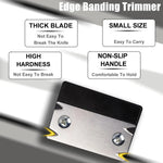 Trimmer Wood Chamfering Fillet Scraper Board Deburring Tool Trimming knife Woodworking Edge Corner Planer Specialty