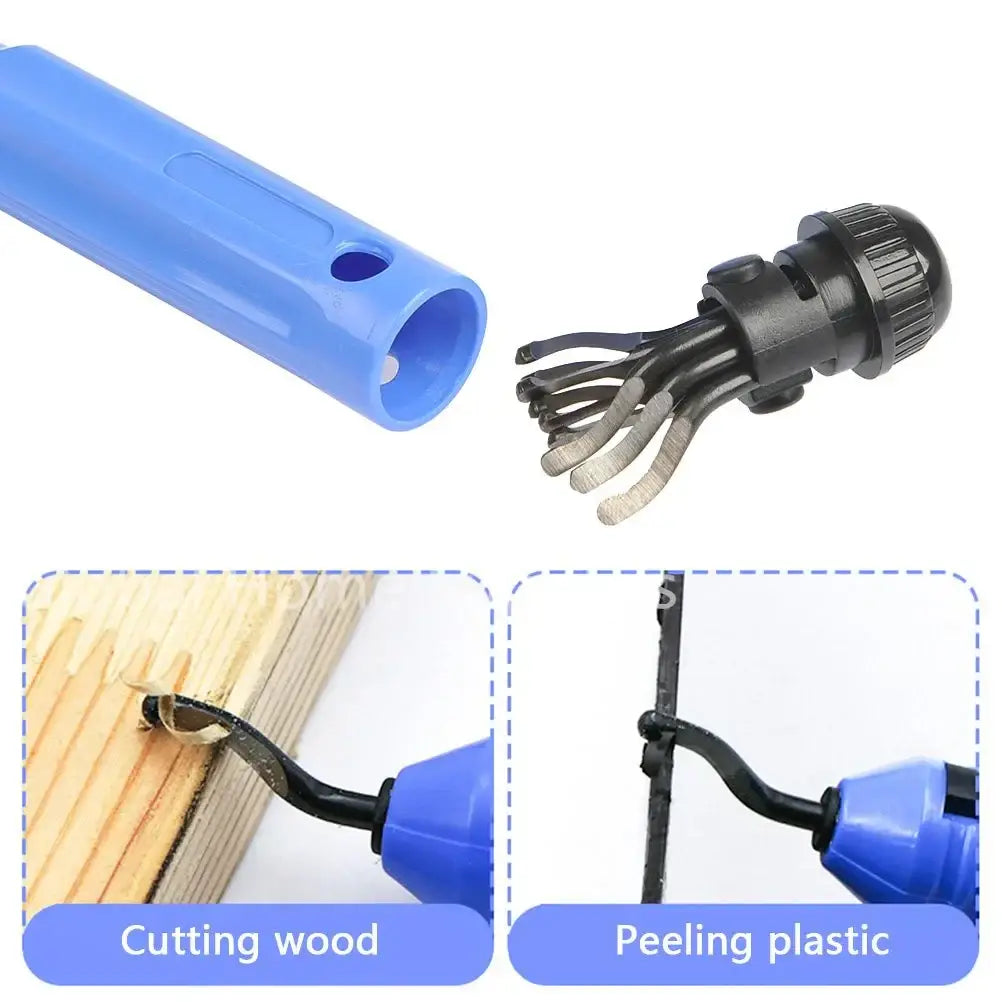 Trimming knife Scraper Deburring Tool Deburring Cutters Set Burr Remover Hand Tool for Wood Plastic Aluminum Copper and