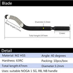 Trimming knife Scraper Deburring Tool Deburring Cutters Set Burr Remover Hand Tool for Wood Plastic Aluminum Copper and