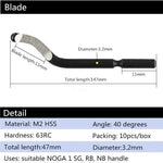 Trimming knife Scraper Deburring Tool Deburring Cutters Set Burr Remover Hand Tool for Wood Plastic Aluminum Copper and