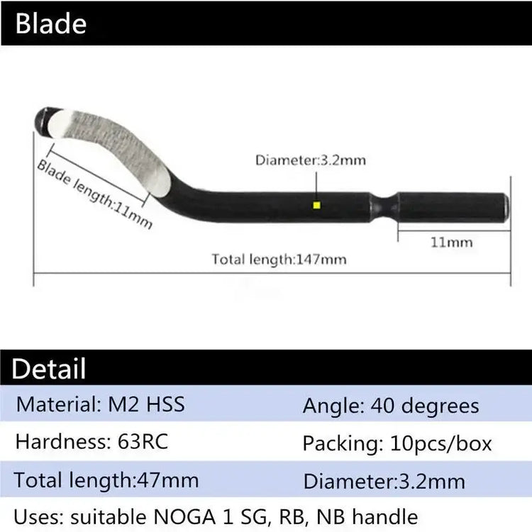 Trimming knife Scraper Deburring Tool Deburring Cutters Set Burr Remover Hand Tool for Wood Plastic Aluminum Copper and