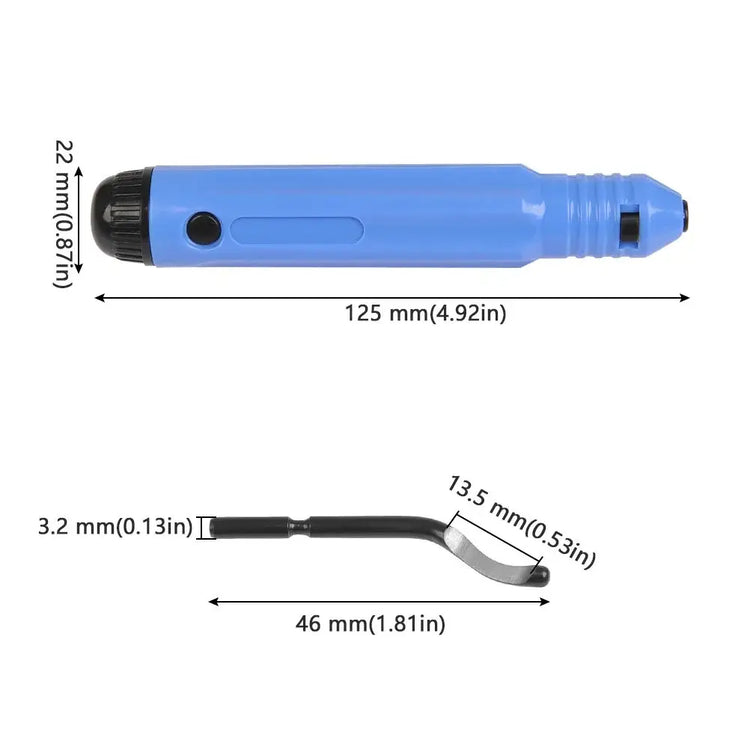 Trimming knife Scraper Deburring Tool Deburring Cutters Set Burr Remover Hand Tool for Wood Plastic Aluminum Copper and