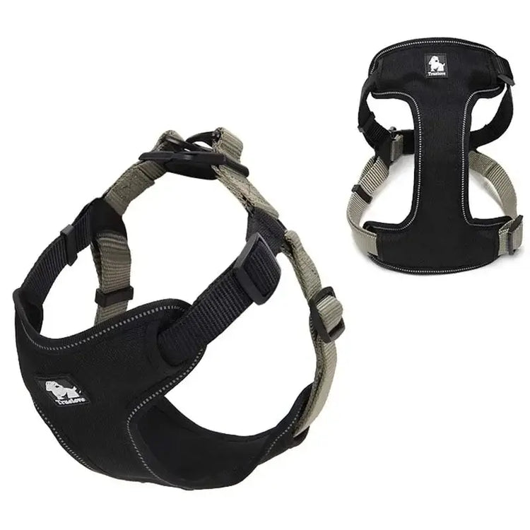 Truelove Padded Reflective Dog harness Vest Pet Step in Harness Adjustable No Pulling Pet Harnesses for Small Medium