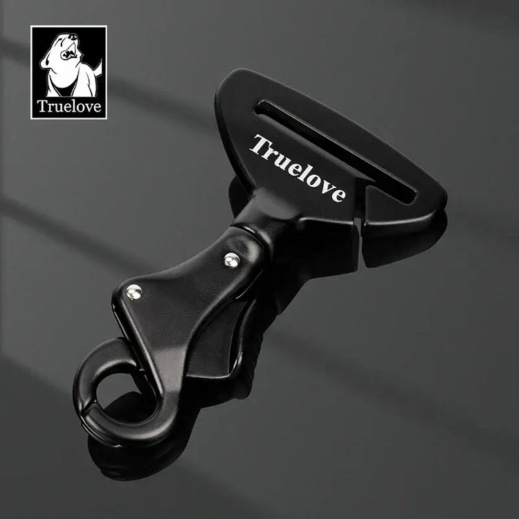 Truelove Pet All Car Seat Belt Safety Buckle with Collar or Harness High-quality Lightweight Aluminium Alloy Portable