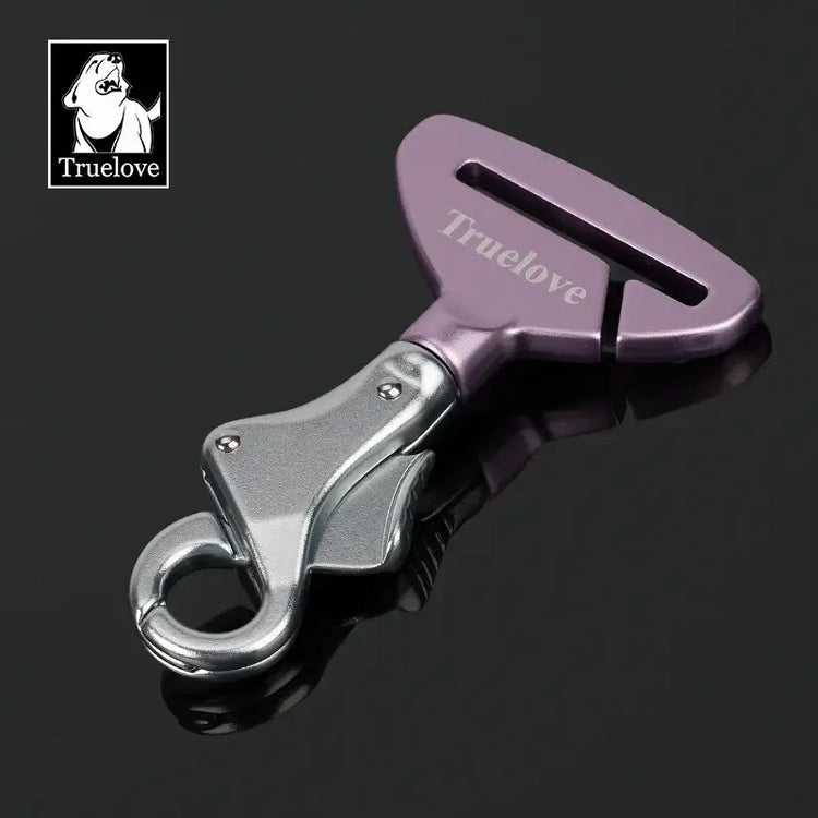 Truelove Pet All Car Seat Belt Safety Buckle with Collar or Harness High-quality Lightweight Aluminium Alloy Portable