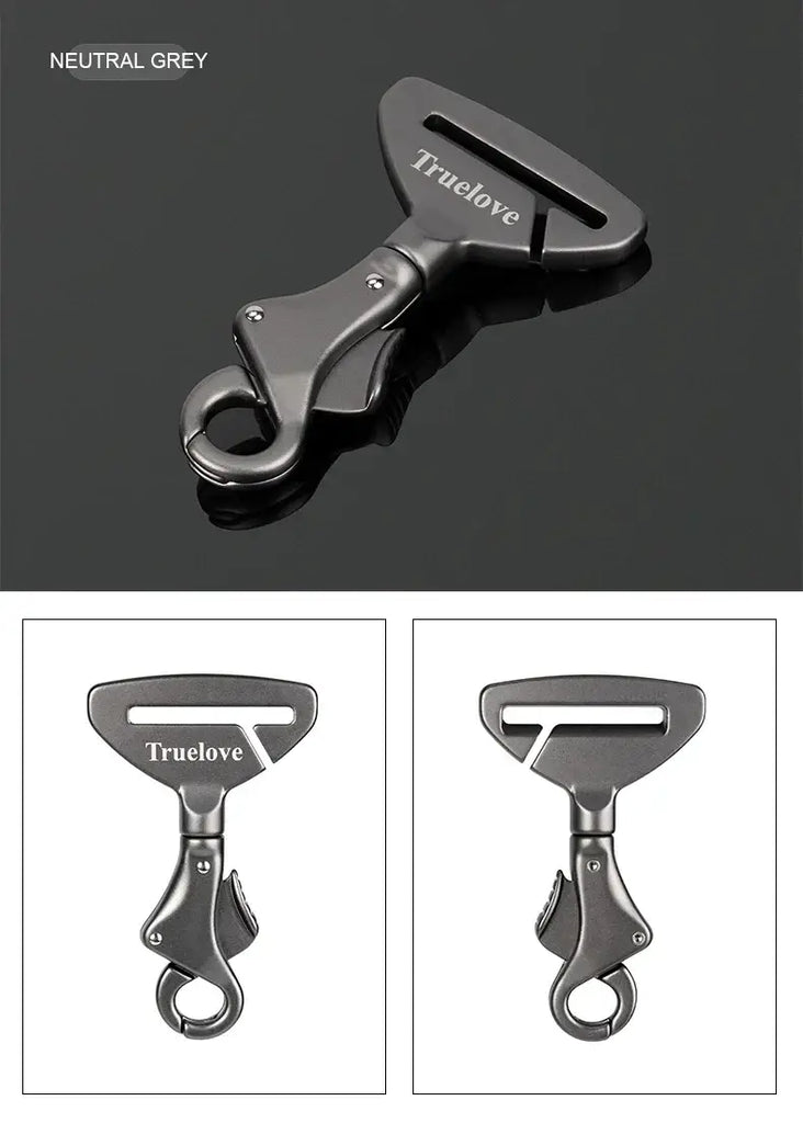 Truelove Pet All Car Seat Belt Safety Buckle with Collar or Harness High-quality Lightweight Aluminium Alloy Portable