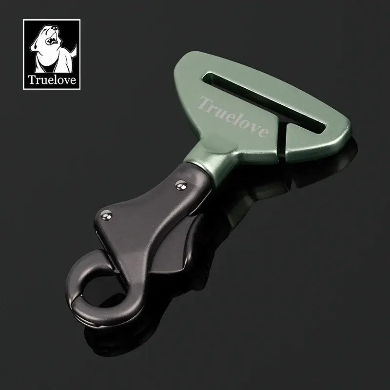 Truelove Pet All Car Seat Belt Safety Buckle with Collar or Harness High-quality Lightweight Aluminium Alloy Portable