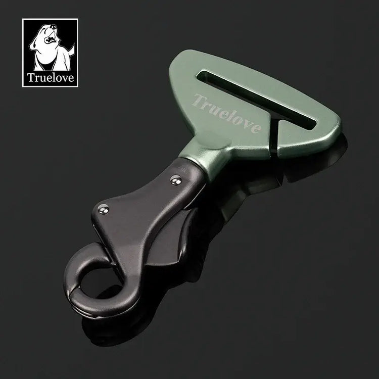 Truelove Pet All Car Seat Belt Safety Buckle with Collar or Harness High-quality Lightweight Aluminium Alloy Portable