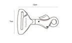 Truelove Pet All Car Seat Belt Safety Buckle with Collar or Harness High-quality Lightweight Aluminium Alloy Portable
