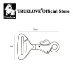 Truelove Pet All Car Seat Belt Safety Buckle with Collar or Harness High-quality Lightweight Aluminium Alloy Portable