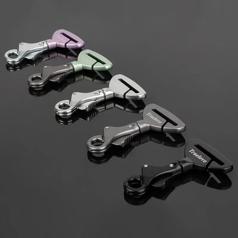 Truelove Pet All Car Seat Belt Safety Buckle with Collar or Harness High-quality Lightweight Aluminium Alloy Portable