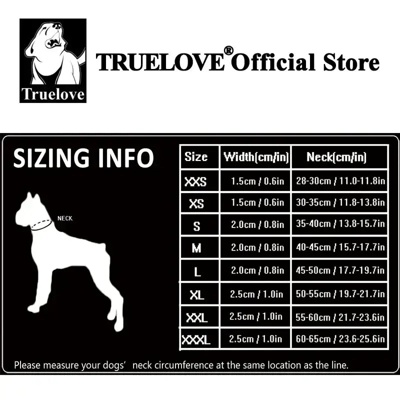 Truelove Pet Dog Collar