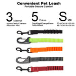 Truelove Short Bungee Dog Nylon Leash Rope For dog collar Extension Retractable For All Breed Training Running walking