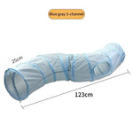 Tunnel pliable pour chat - Blue Gray S tunnels