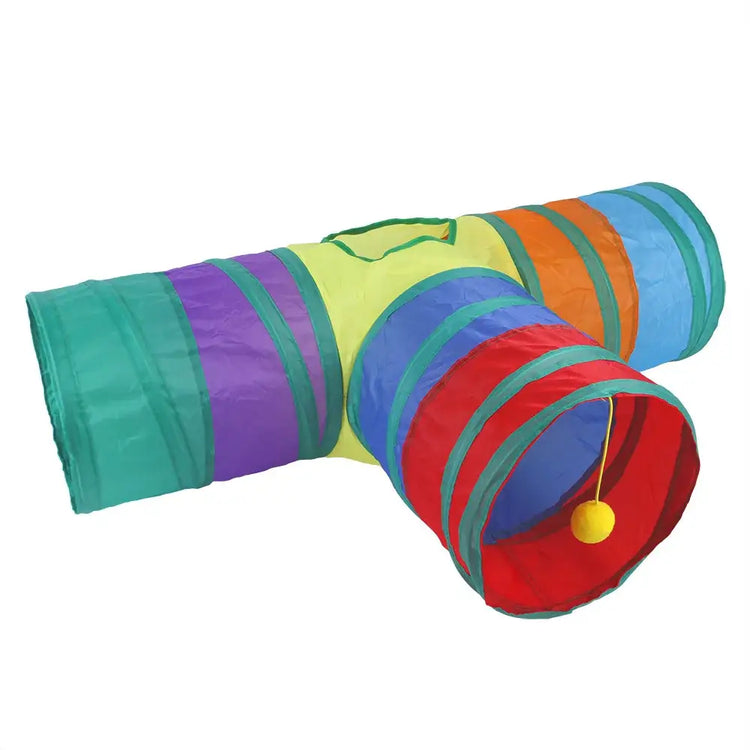 Tunnel pliable pour chat - Color T tunnels