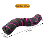 Tunnel pliable pour chat - Meihong S tunnels