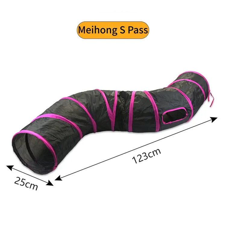 Tunnel pliable pour chat - Meihong S tunnels