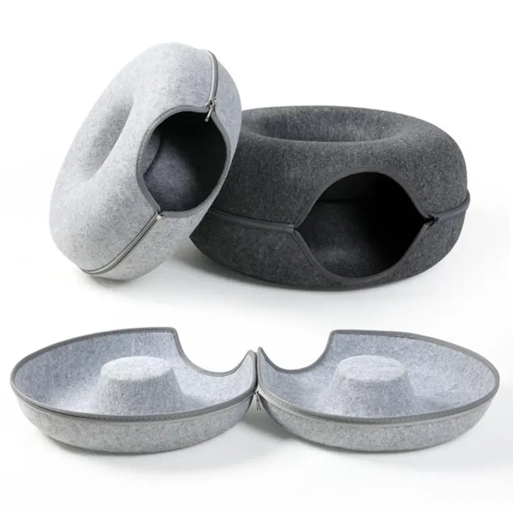 Tunnel pour Chat Douillet | Nid Tunnel Chat PawFrance