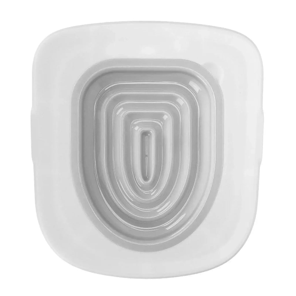 Universal Cat Toilet Training Aid Reusable Cat Toilet Trainer Pet Cleaning Supplies - Gray