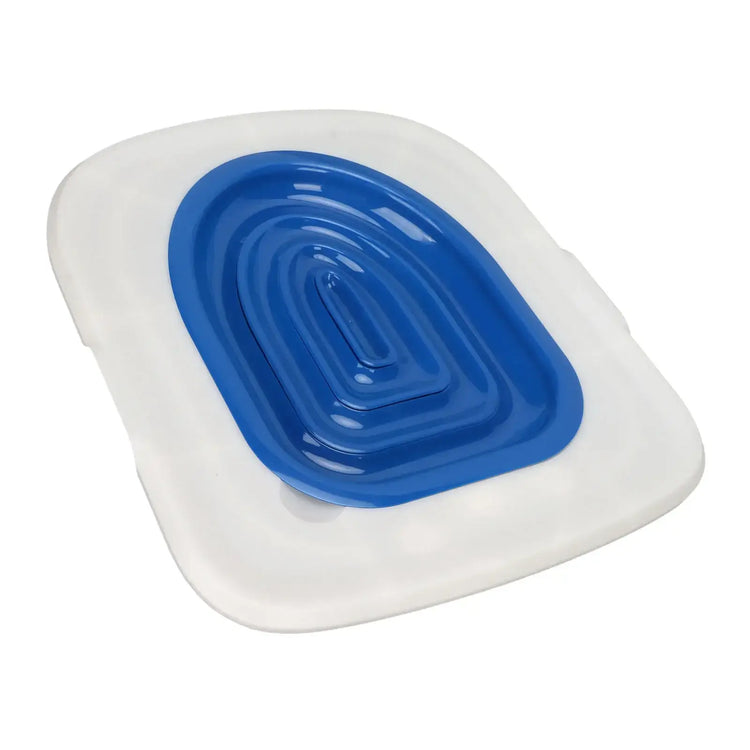 Universal Cat Toilet Training Aid Reusable Cat Toilet Trainer Pet Cleaning Supplies - Gray