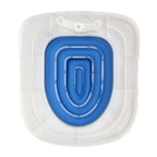Universal Cat Toilet Training Aid Reusable Cat Toilet Trainer Pet Cleaning Supplies - Gray